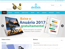 Tablet Screenshot of abraciclo.com.br